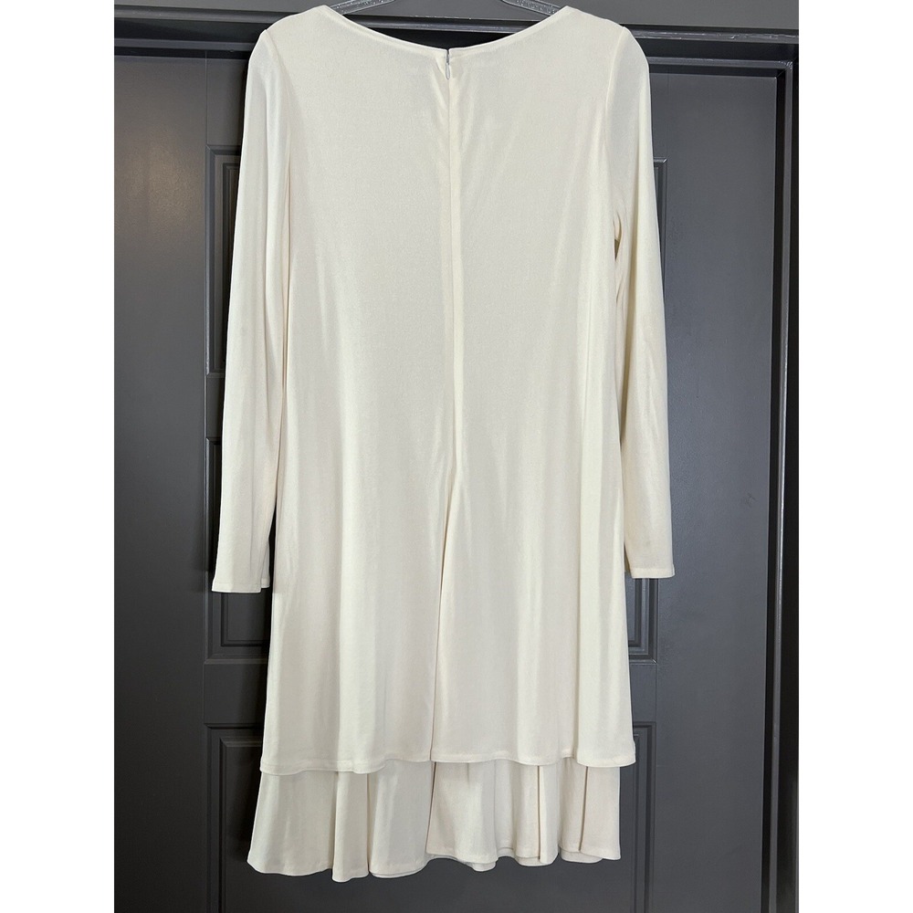Vintage Bergdorf Goodman Petite Dress Tom & Linda Platt Cream Cocktail READ - Picture 2 of 16